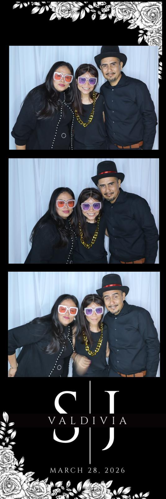 Photobooth strip from the Valdivia celebration